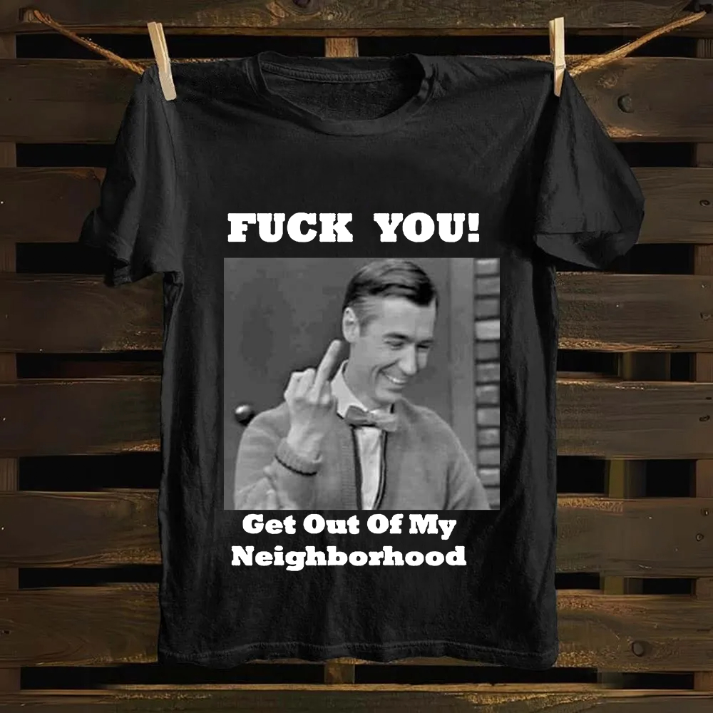 Fuck You Print Casual cotton T-Shirt