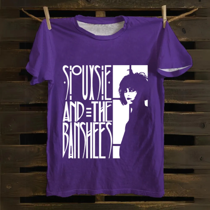 Unisex Vintage Siouxsie and the Banshees cotton T-Shirt