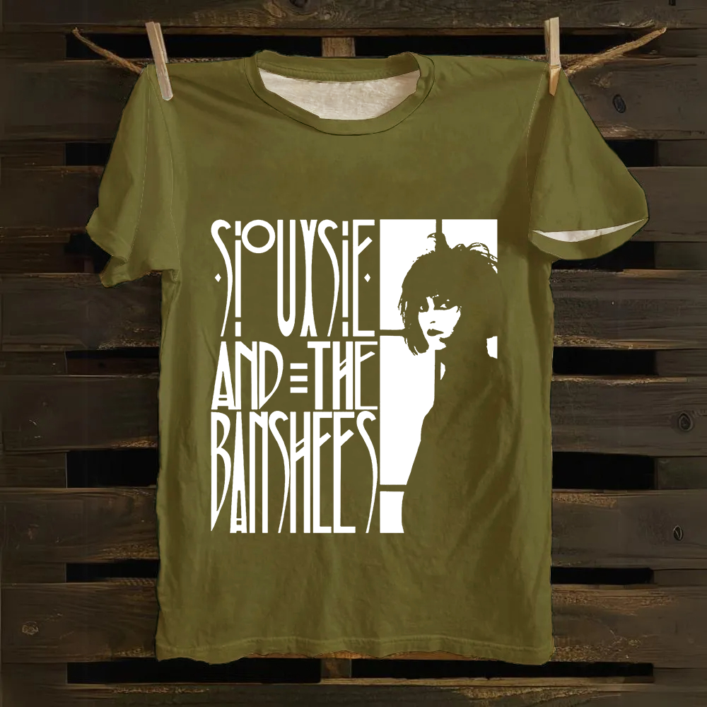 Unisex Vintage Siouxsie and the Banshees cotton T-Shirt