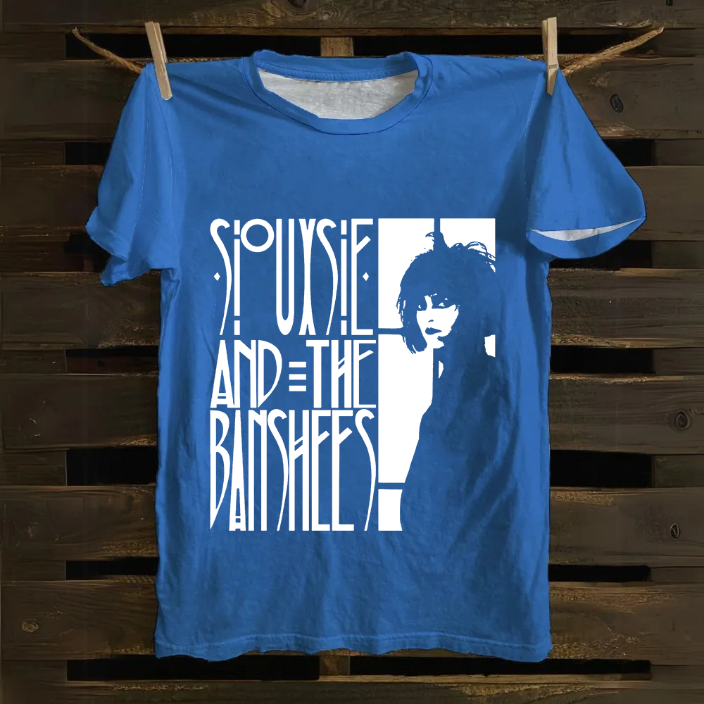 Unisex Vintage Siouxsie and the Banshees cotton T-Shirt