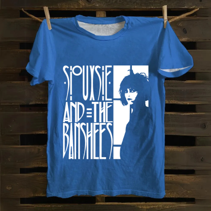 Unisex Vintage Siouxsie and the Banshees cotton T-Shirt