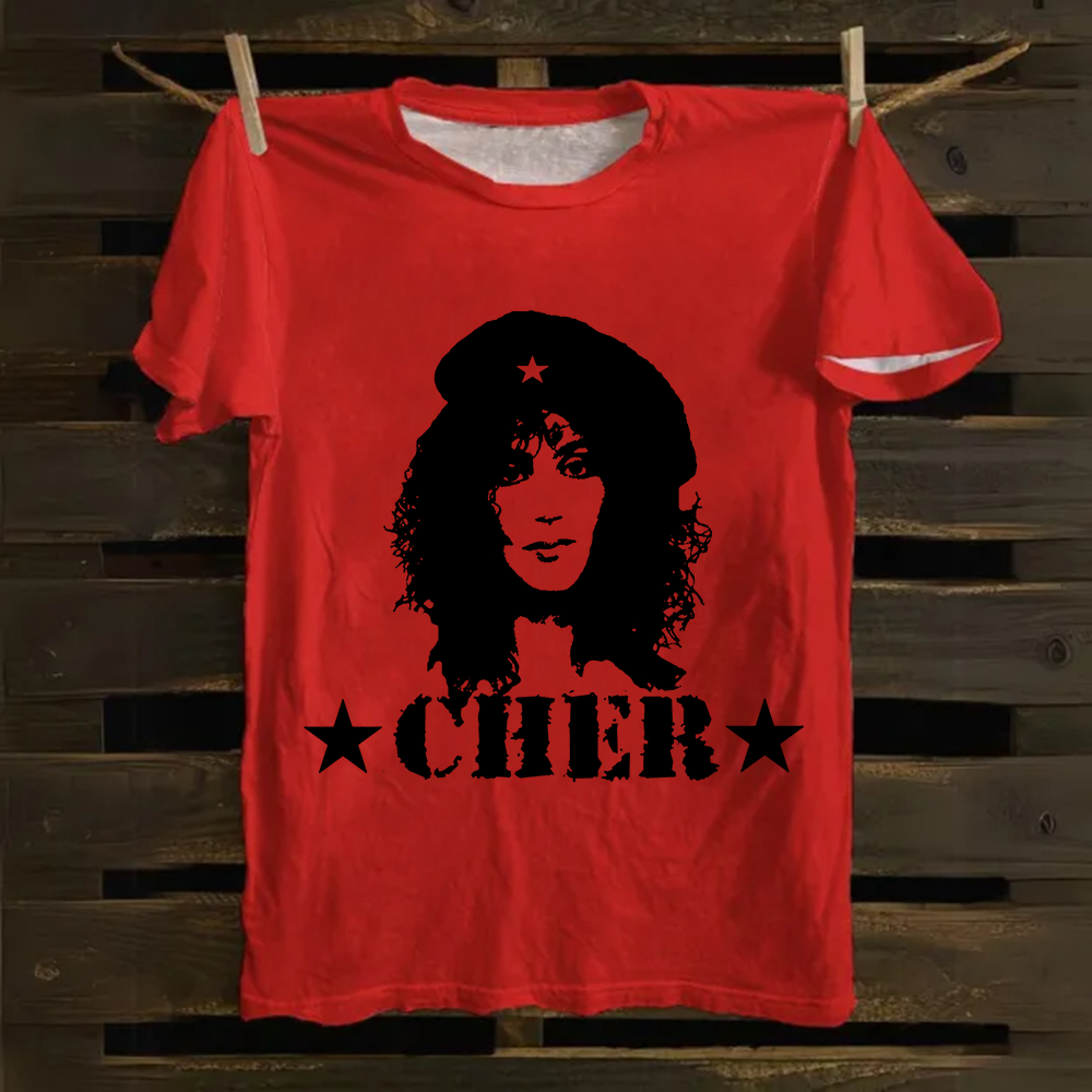 Cher Singer Vintage cotton T-Shirt