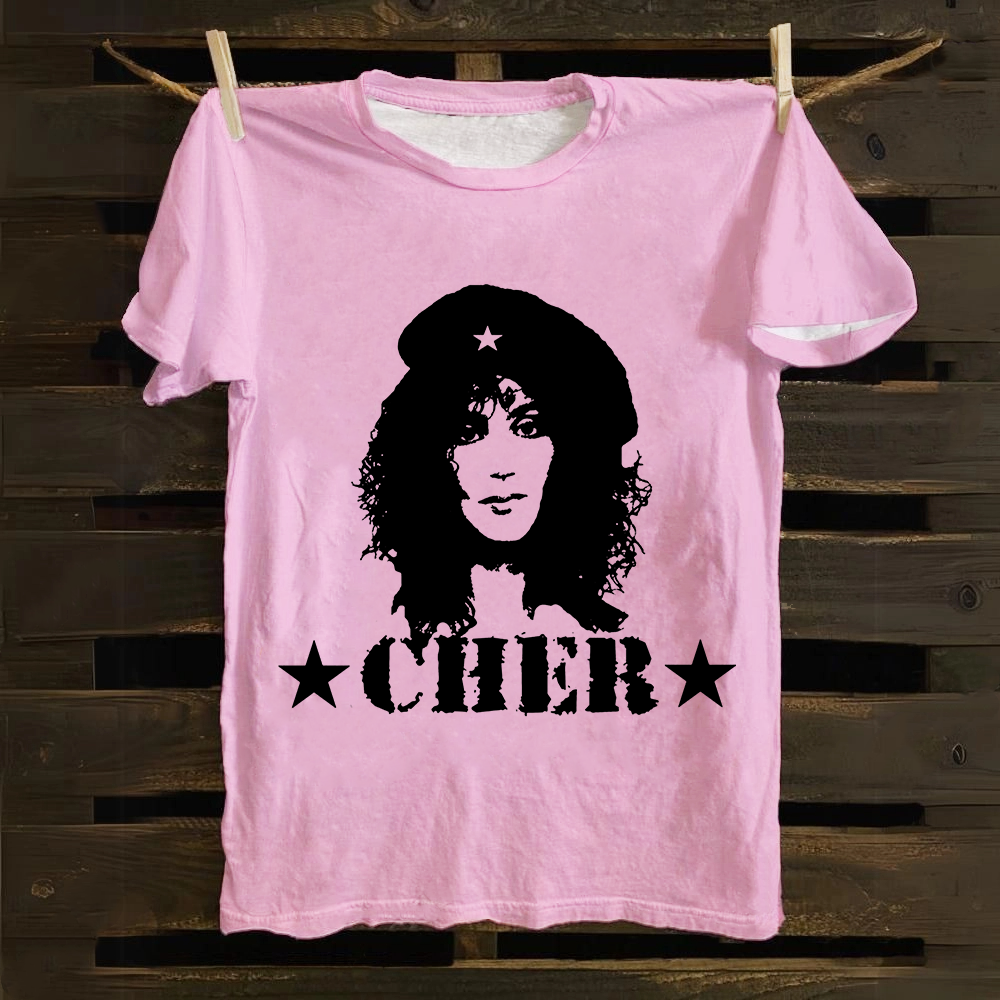 Cher Singer Vintage cotton T-Shirt