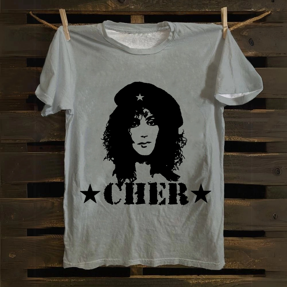 Cher Singer Vintage cotton T-Shirt