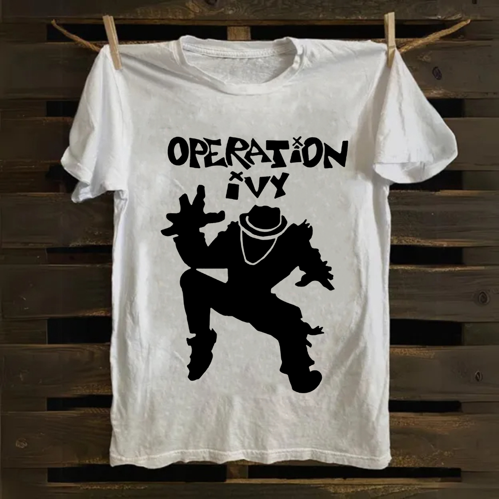 Unisex Vintage Operation Ivy Band cotton T-Shirt