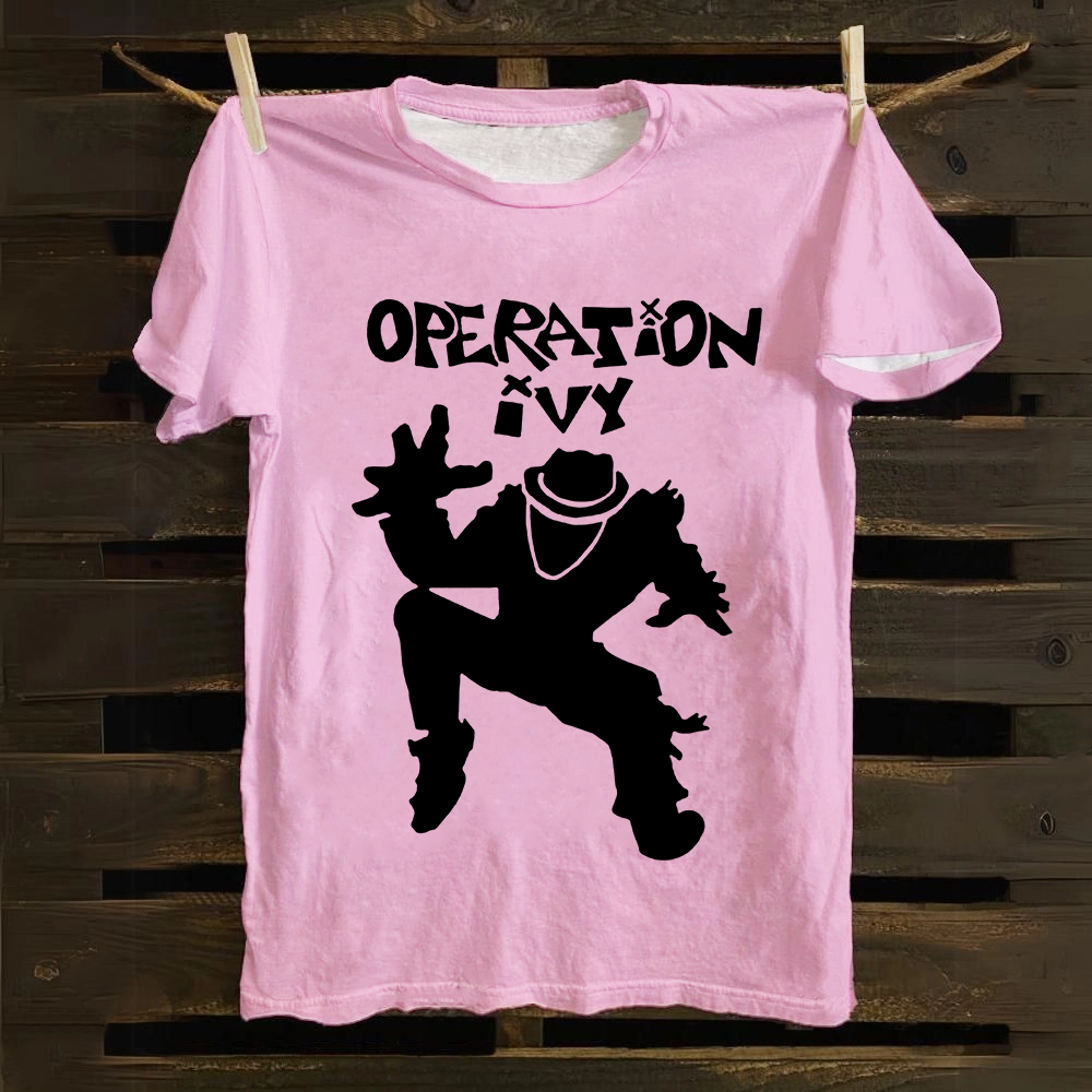 Unisex Vintage Operation Ivy Band cotton T-Shirt