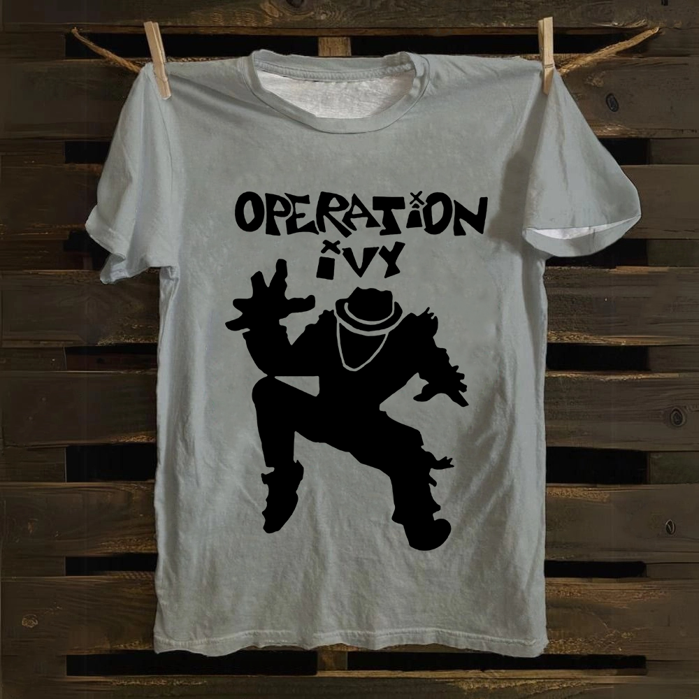 Unisex Vintage Operation Ivy Band cotton T-Shirt