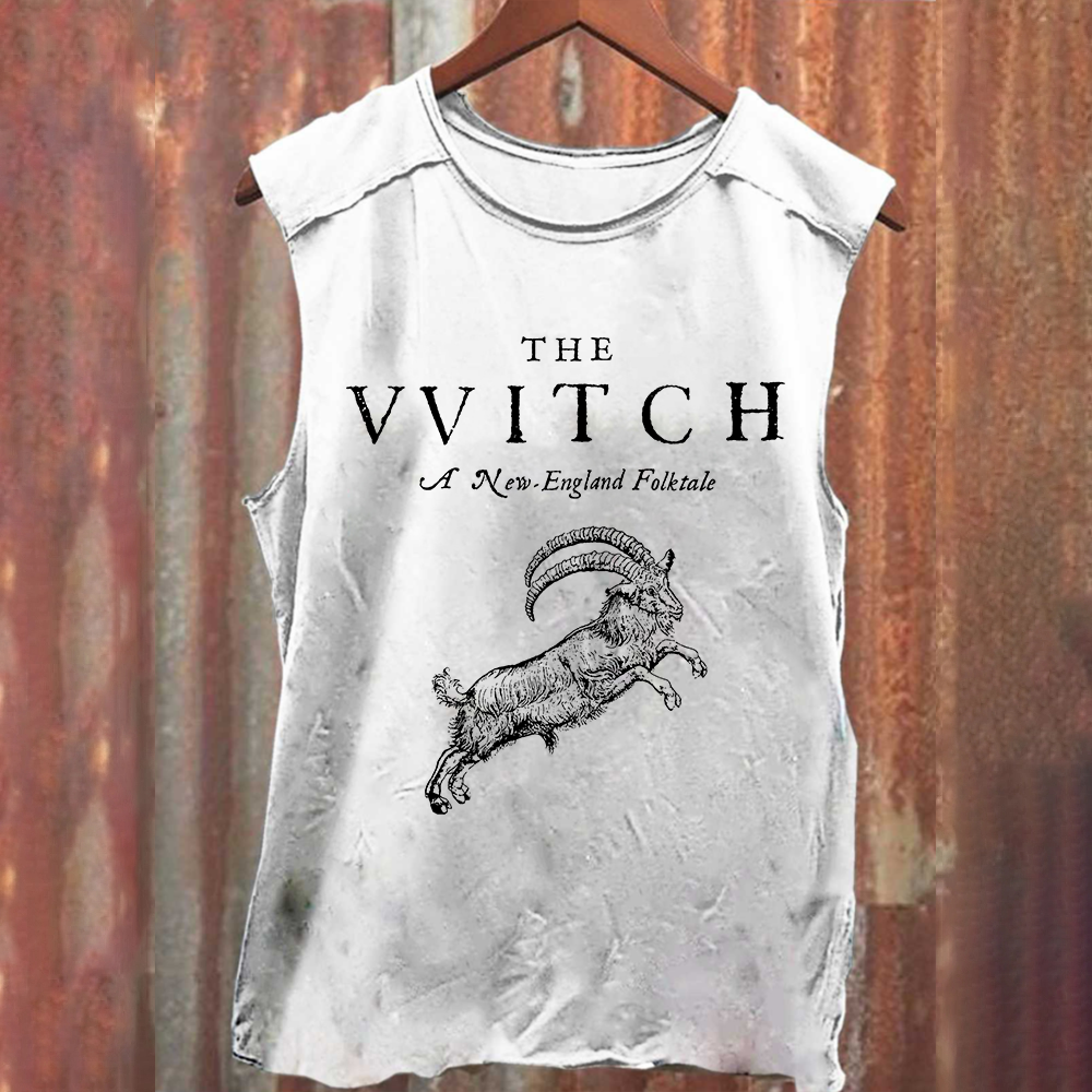 Unisex Vintage The Witch  tank Top