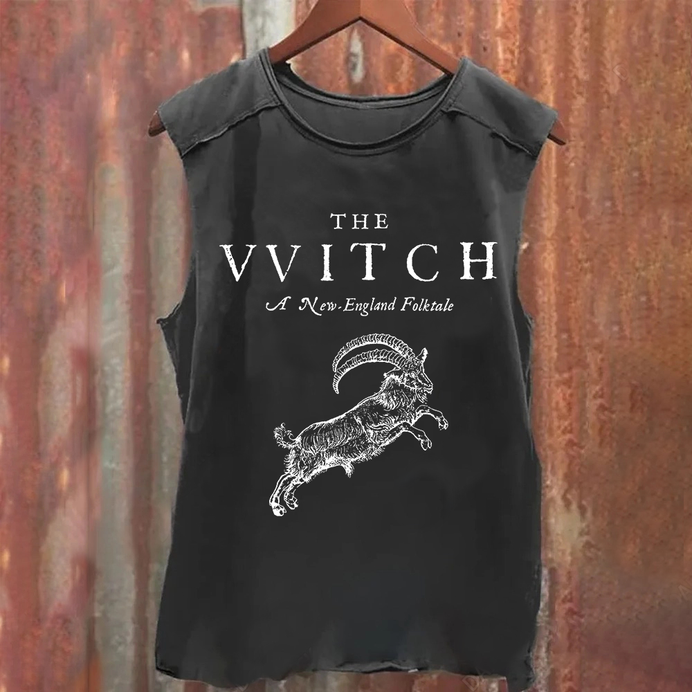 Unisex Vintage The Witch  tank Top