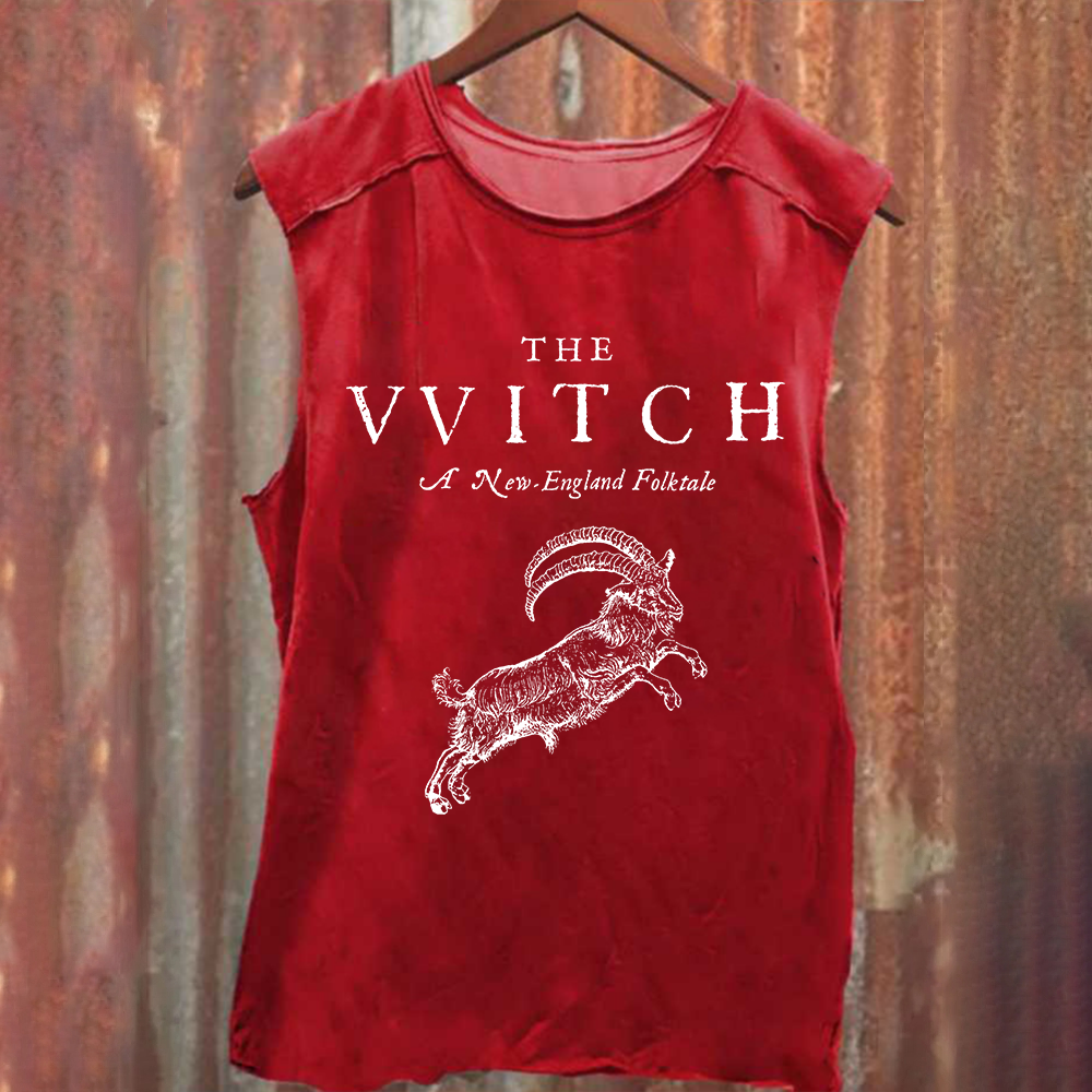 Unisex Vintage The Witch  tank Top