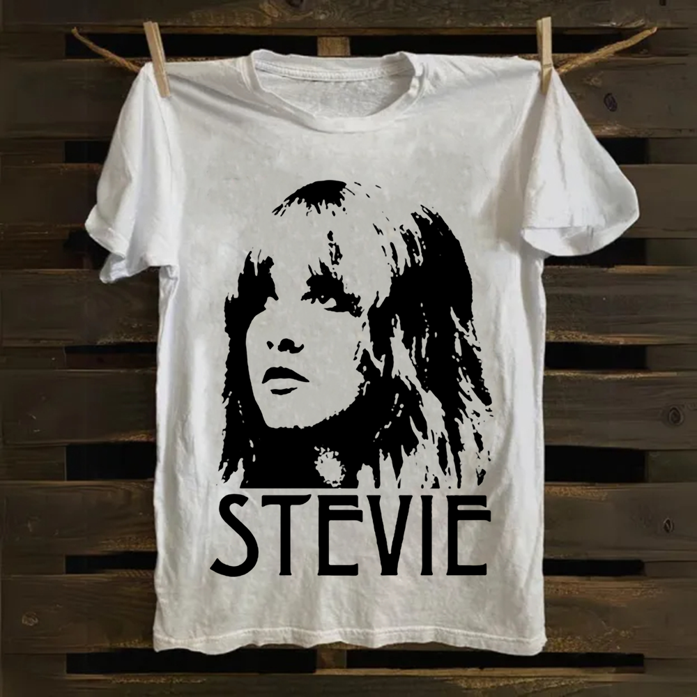Stevie Nicks Singer Vintage cotton T-Shirt