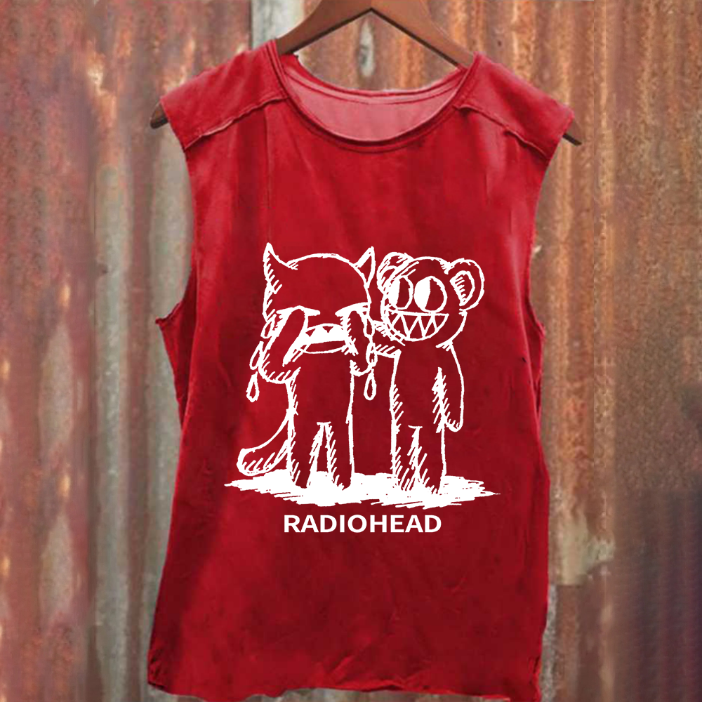 Unisex Radiohead  tank Top
