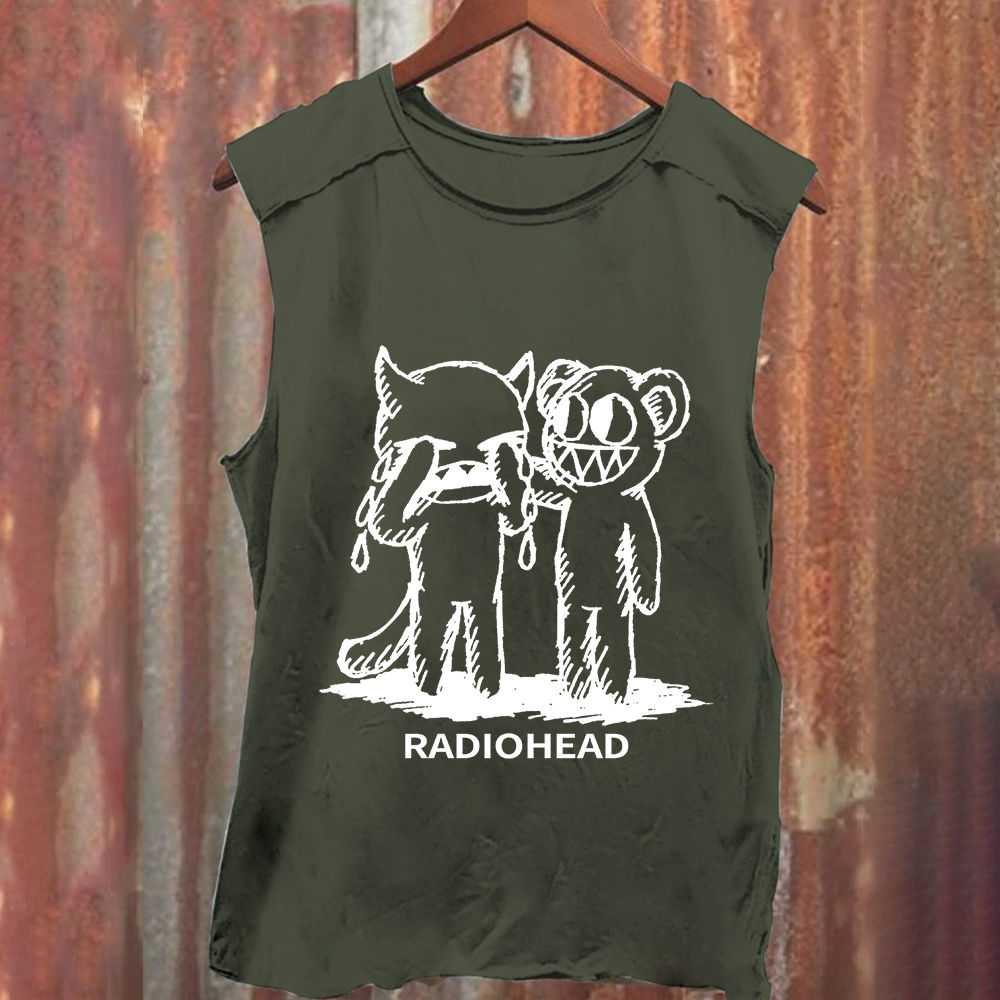Unisex Radiohead  tank Top