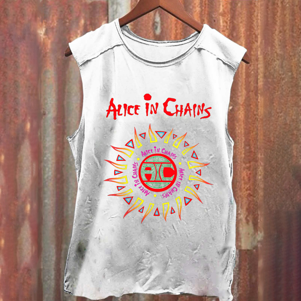Unisex Vintage Alice in Chains tank Top