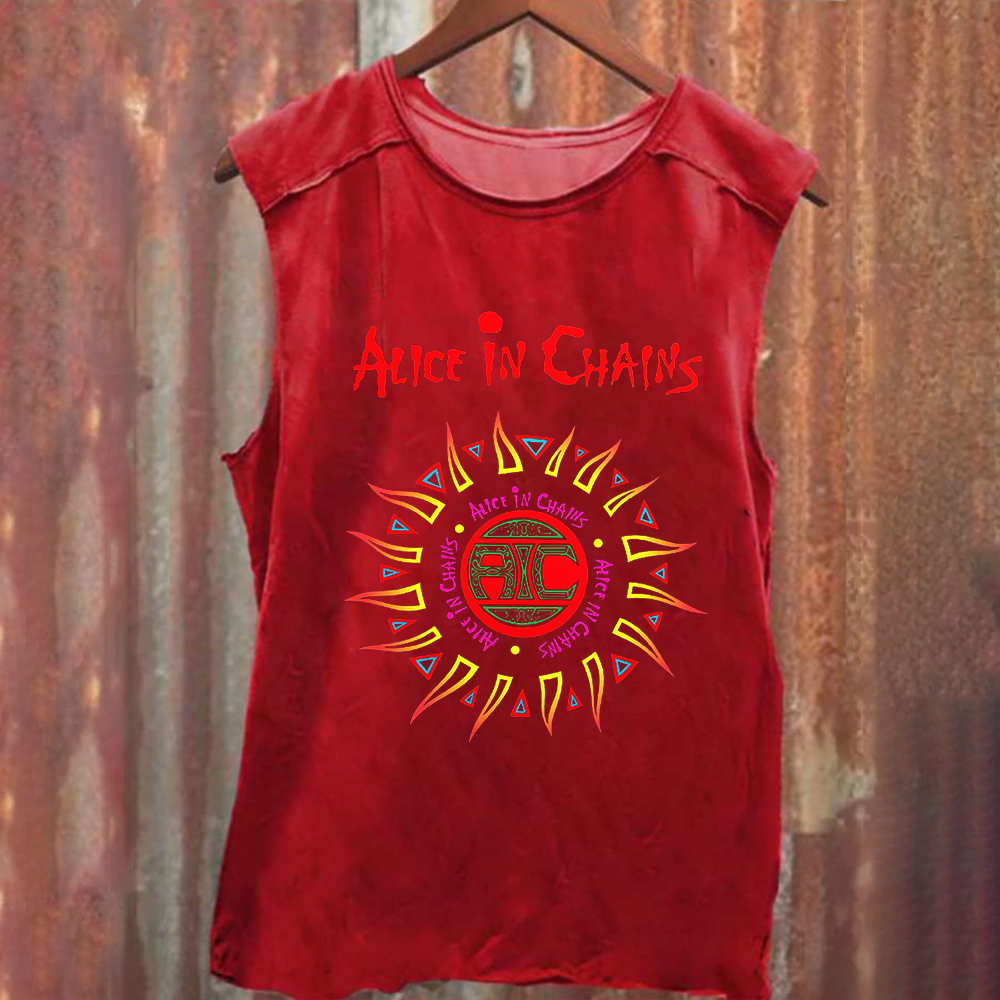 Unisex Vintage Alice in Chains tank Top