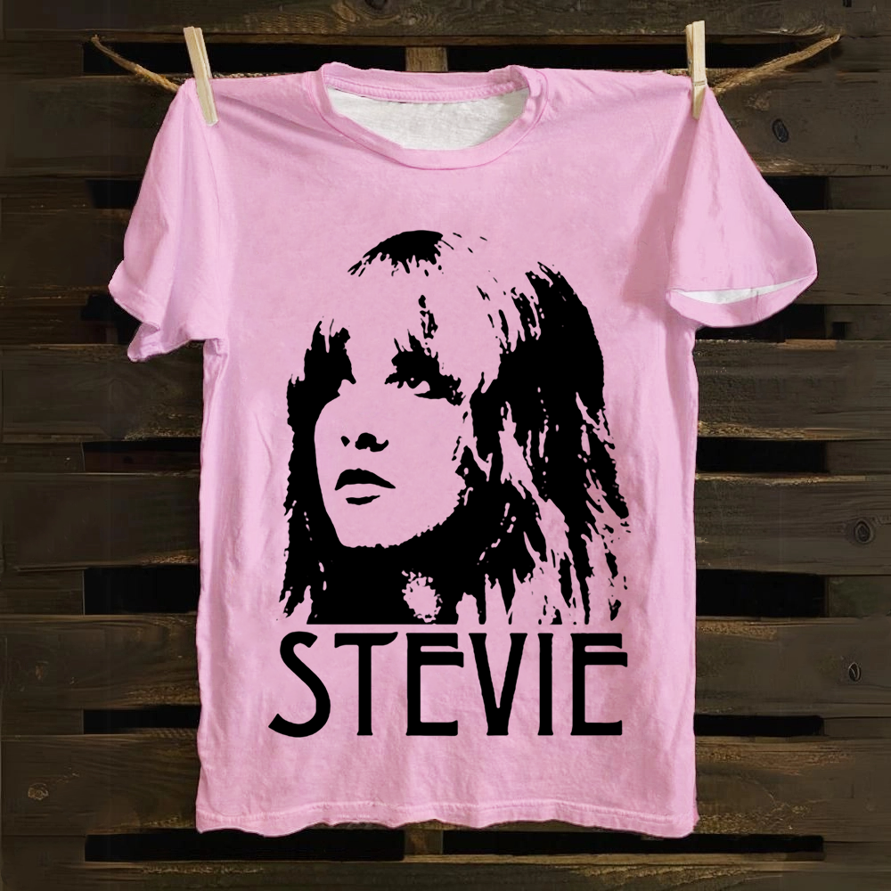 Stevie Nicks Singer Vintage cotton T-Shirt