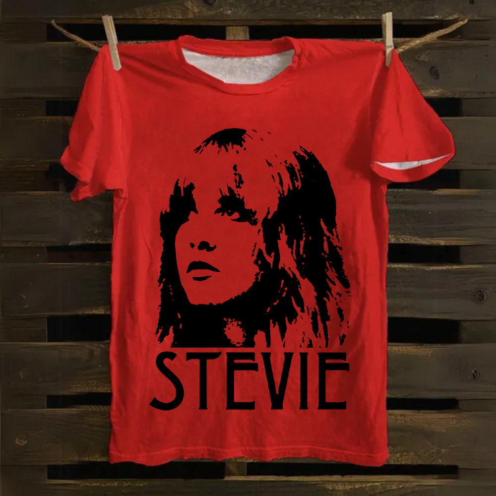 Stevie Nicks Singer Vintage cotton T-Shirt