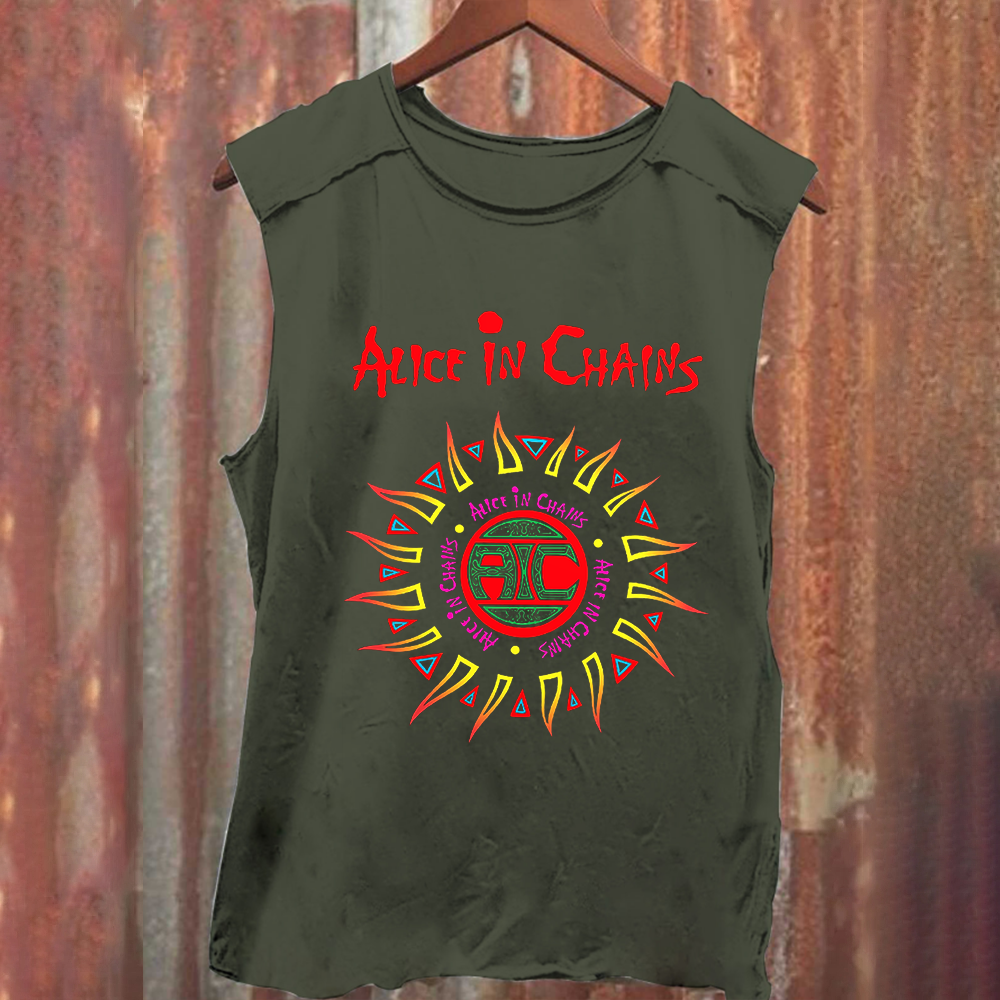 Unisex Vintage Alice in Chains tank Top