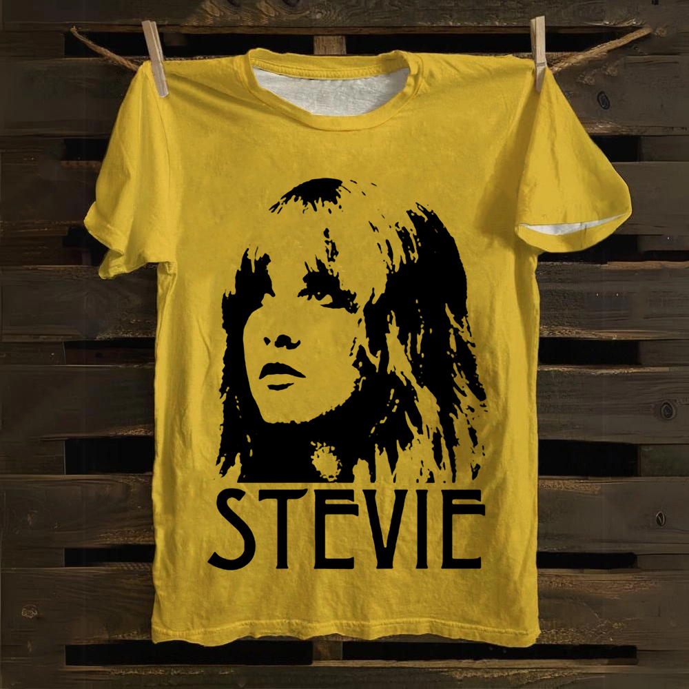 Stevie Nicks Singer Vintage cotton T-Shirt