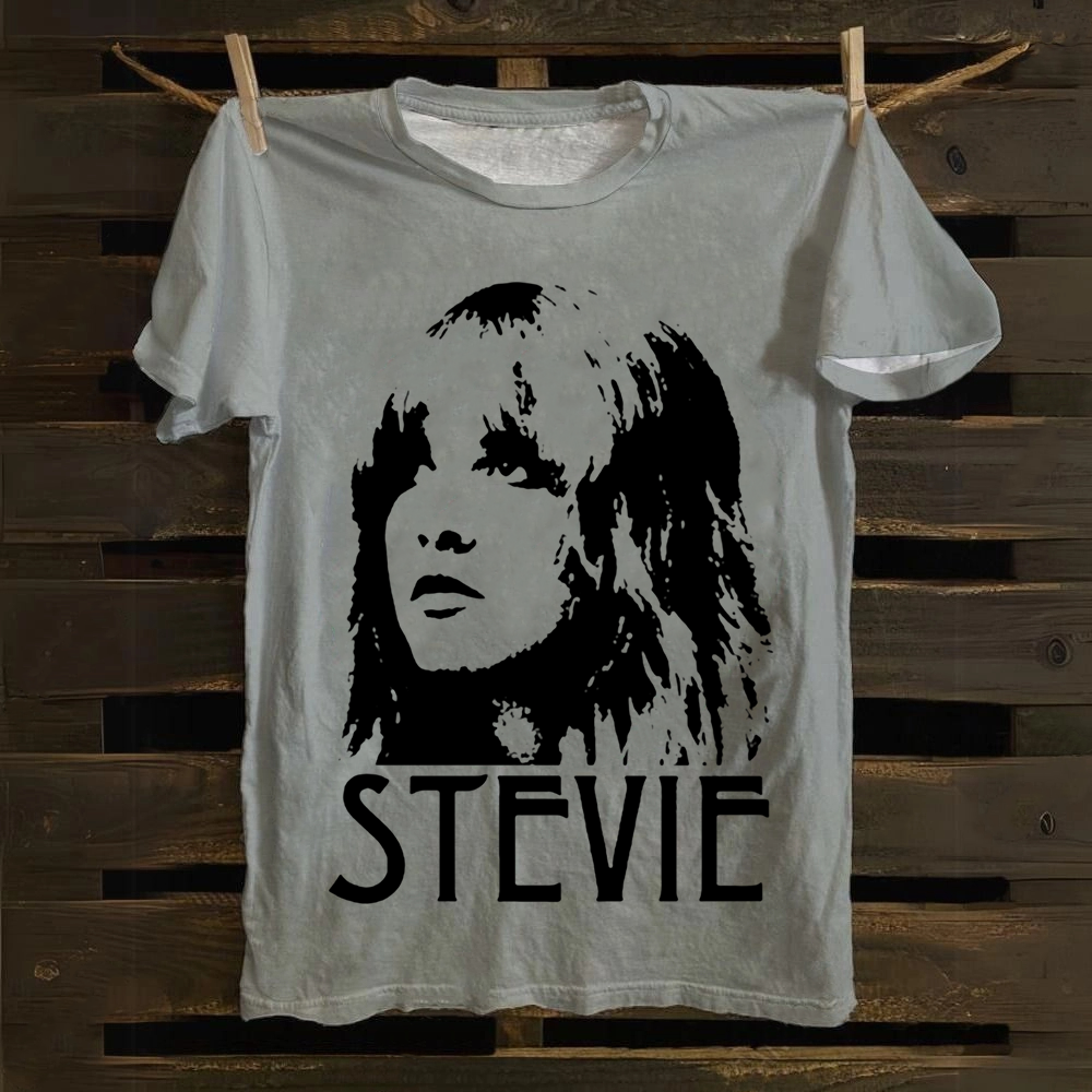 Stevie Nicks Singer Vintage cotton T-Shirt