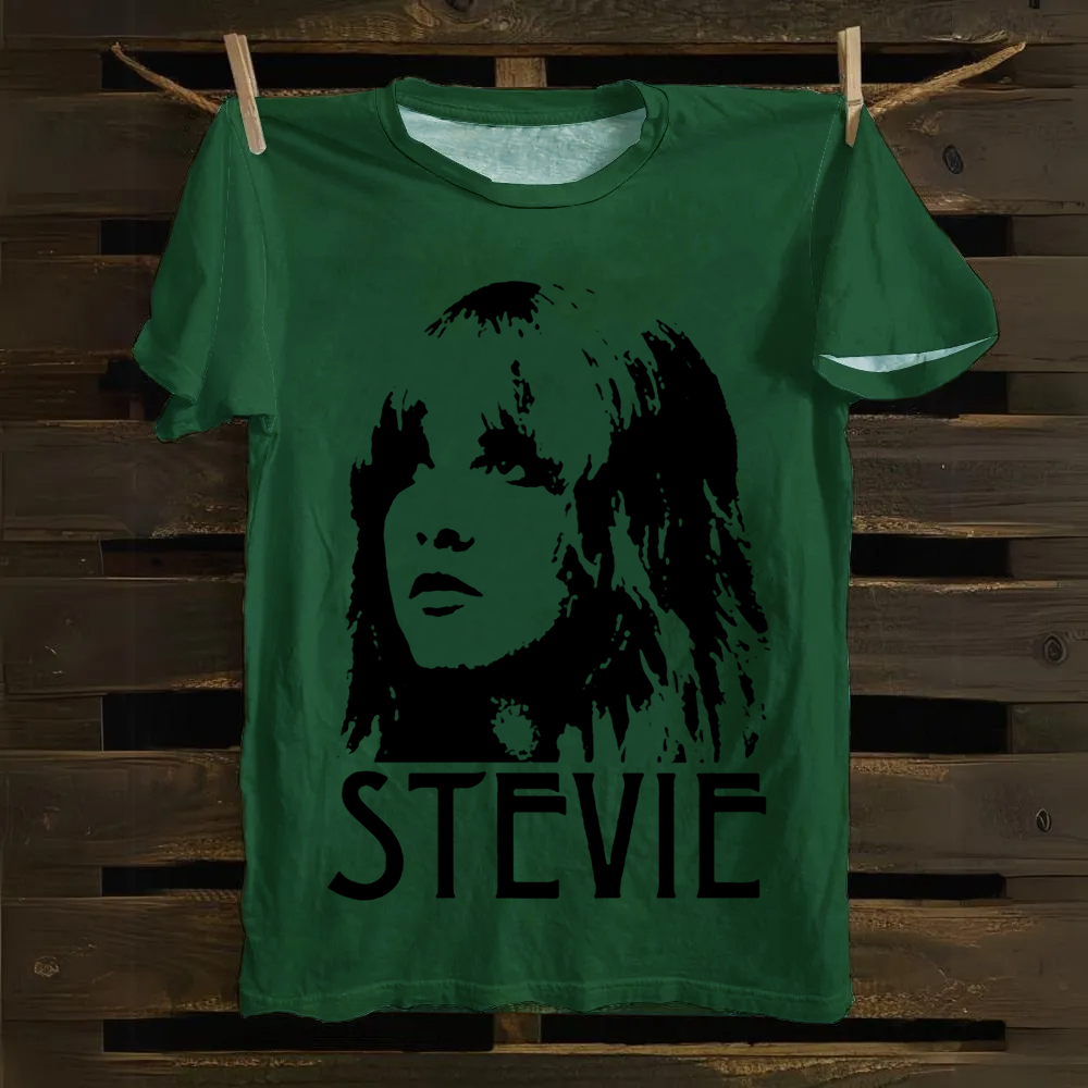 Stevie Nicks Singer Vintage cotton T-Shirt