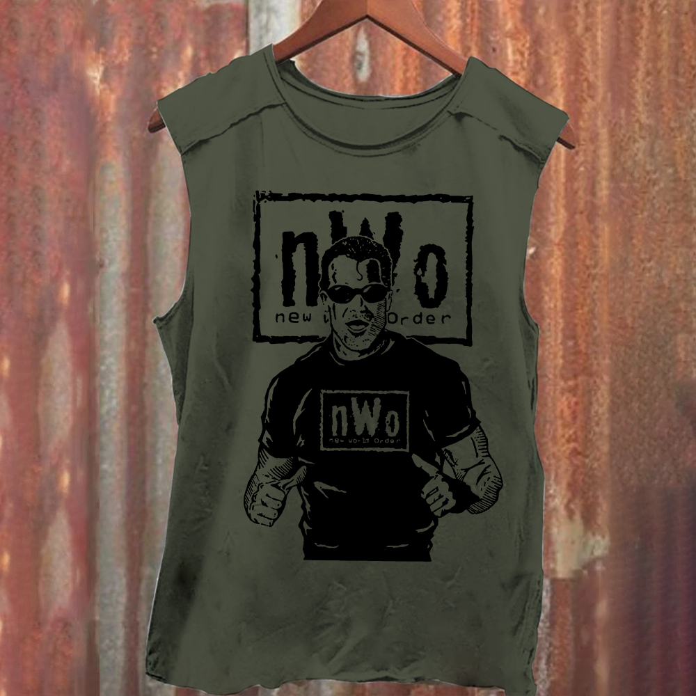 Wrestling Washed New World Order WWE Tank Top