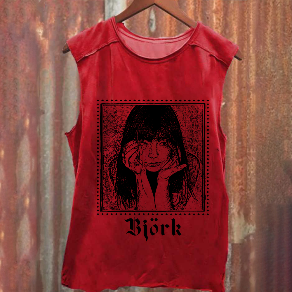 Björk Singer Vintage Washed Tank Top