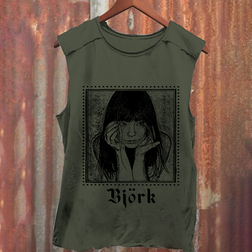Björk Singer Vintage Washed Tank Top
