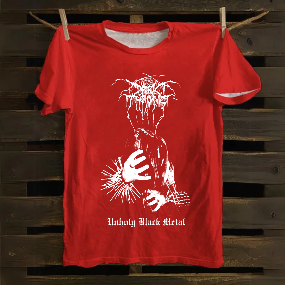 Unisex Vintage Darkthrone cotton T-Shirt