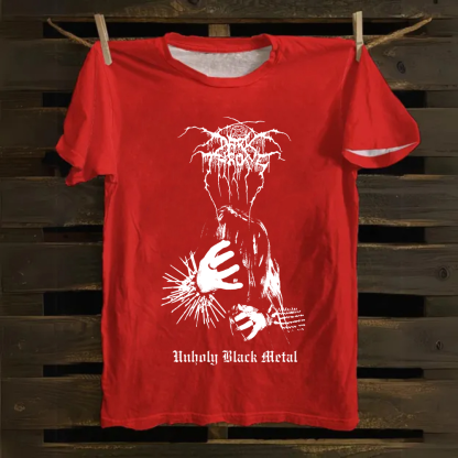 Unisex Vintage Darkthrone cotton T-Shirt
