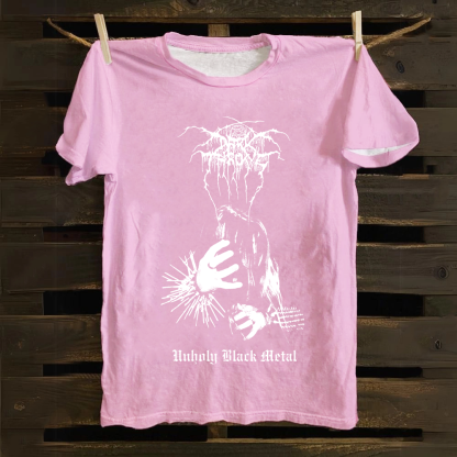 Unisex Vintage Darkthrone cotton T-Shirt