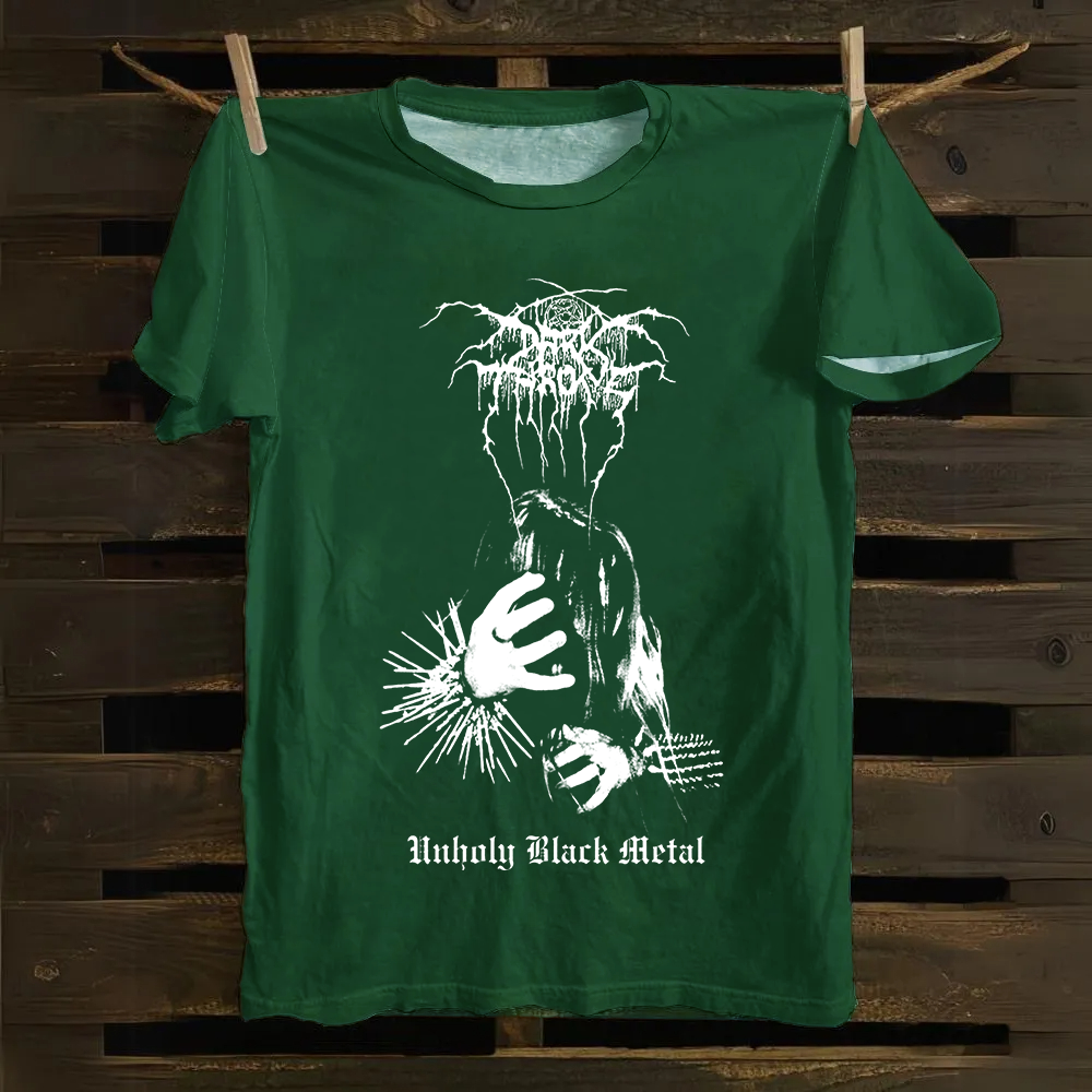 Unisex Vintage Darkthrone cotton T-Shirt