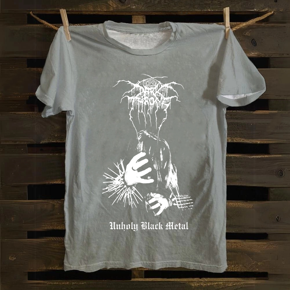 Unisex Vintage Darkthrone cotton T-Shirt