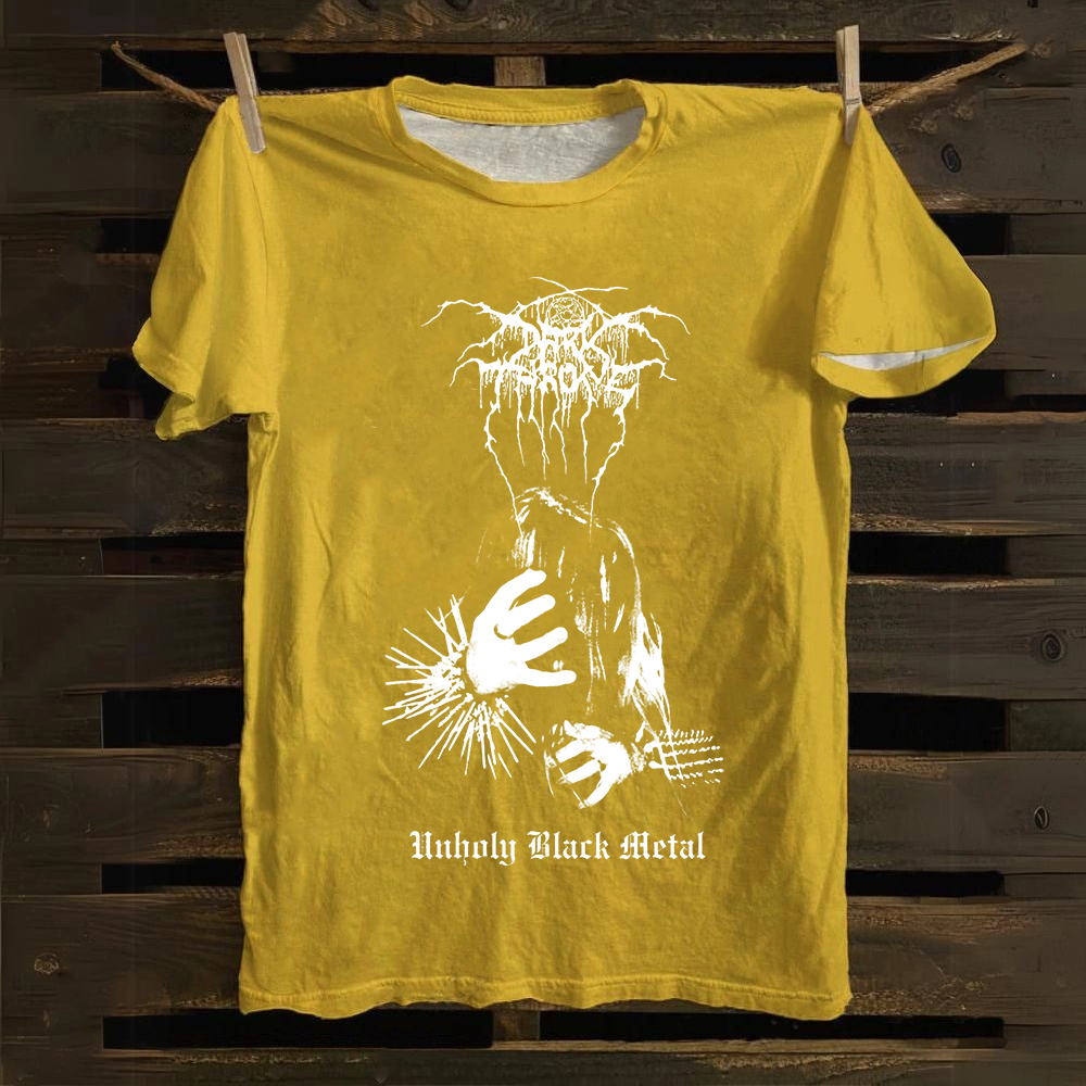 Unisex Vintage Darkthrone cotton T-Shirt