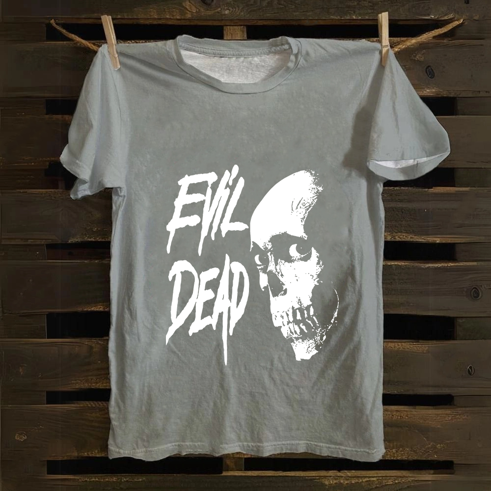 Unisex VintageEvil Dead cotton T-Shirt