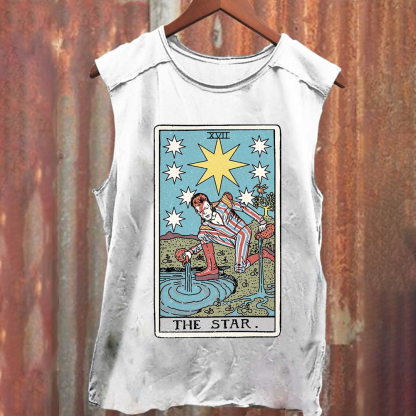 Unisex Vintage Johnny Cash tank Top