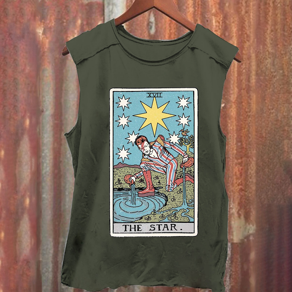 Unisex Vintage Johnny Cash tank Top