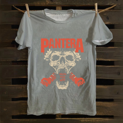 Unisex Vintage Pantera cotton T-Shirt