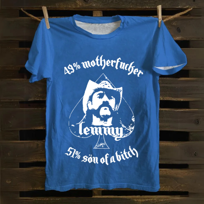  Motörhead Vintage Lemmy Motorhead cotton T-Shirt