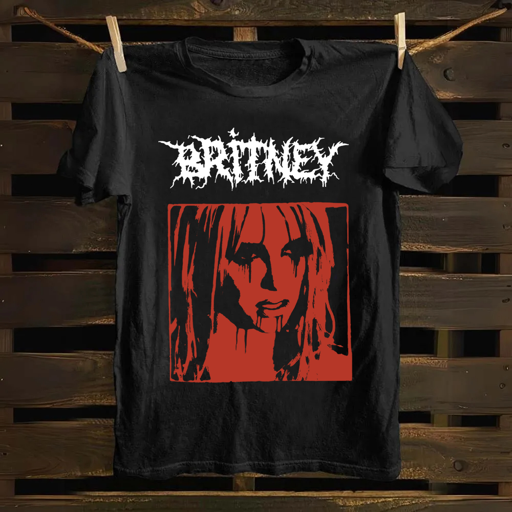 Britney Singer cotton T-Shirt