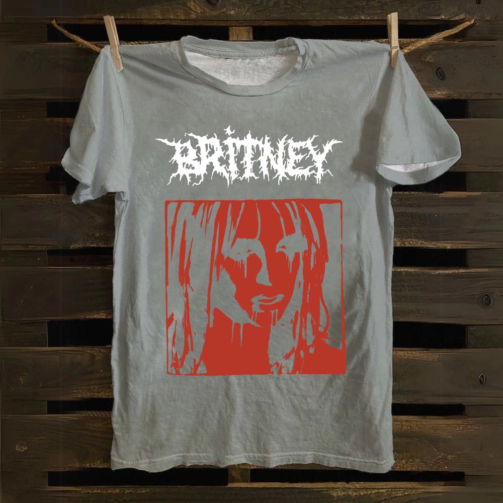 Britney Singer cotton T-Shirt
