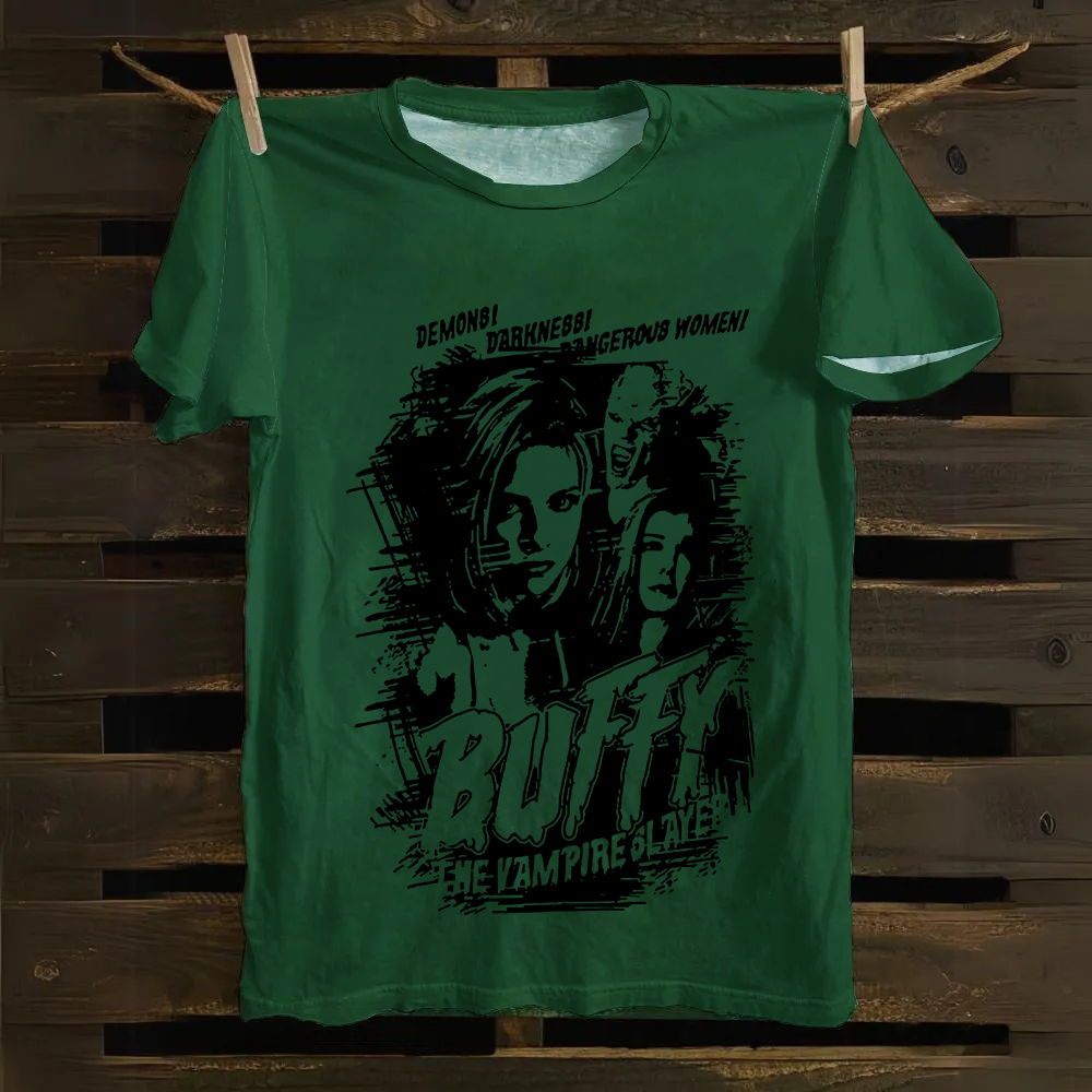 Buffy The Vampire Slayer TV Series Vintage cotton T-Shirt