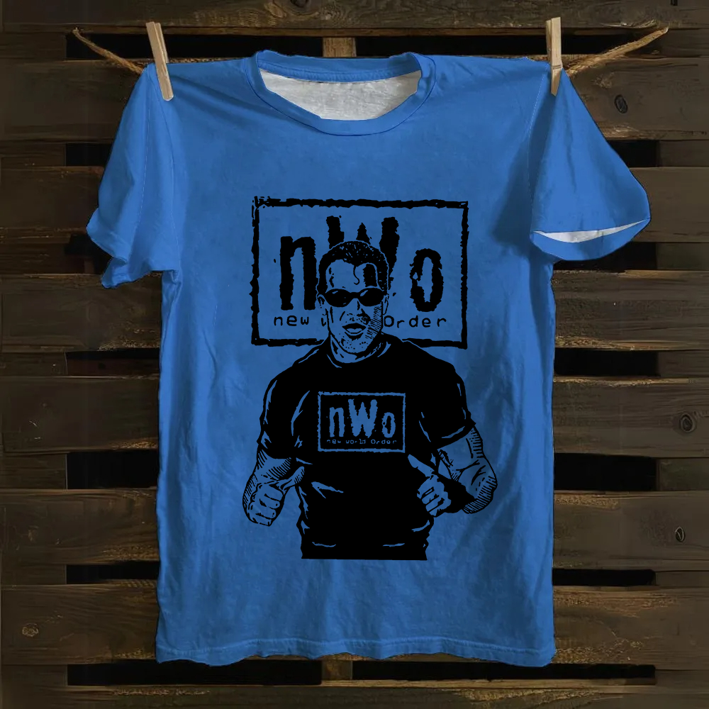Wrestling New World Order WWE  cotton T-Shirt