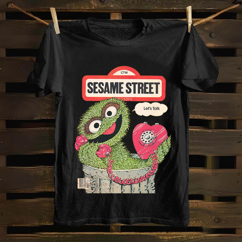Ttalk Dirty Illustration Printed Cotton T-Shirt