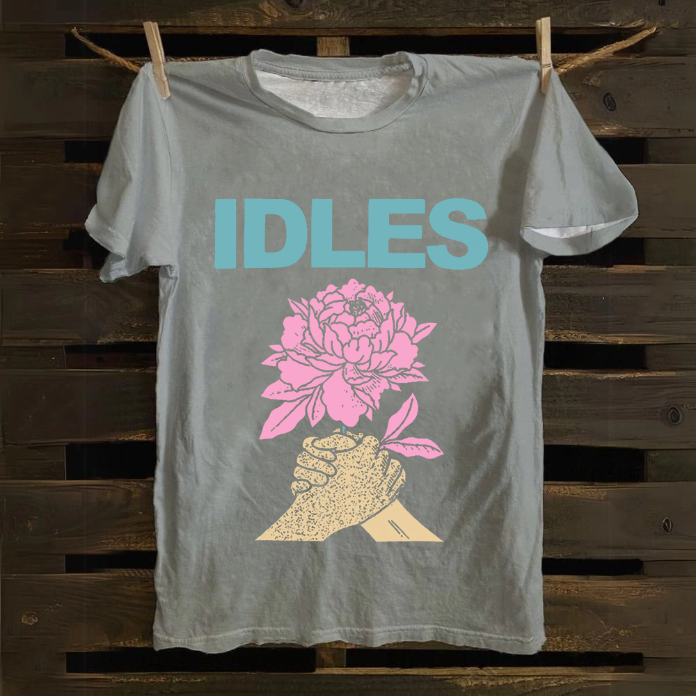 Idles Band Vintage Cotton T-Shirt
