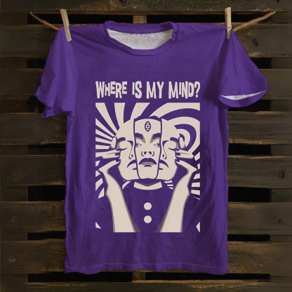 Vintage Pixies Where Is My Mind Cotton T-Shirt