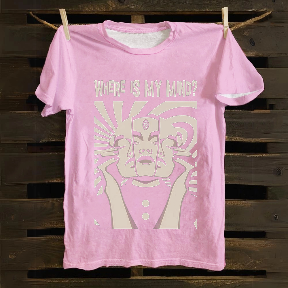 Vintage Pixies Where Is My Mind Cotton T-Shirt
