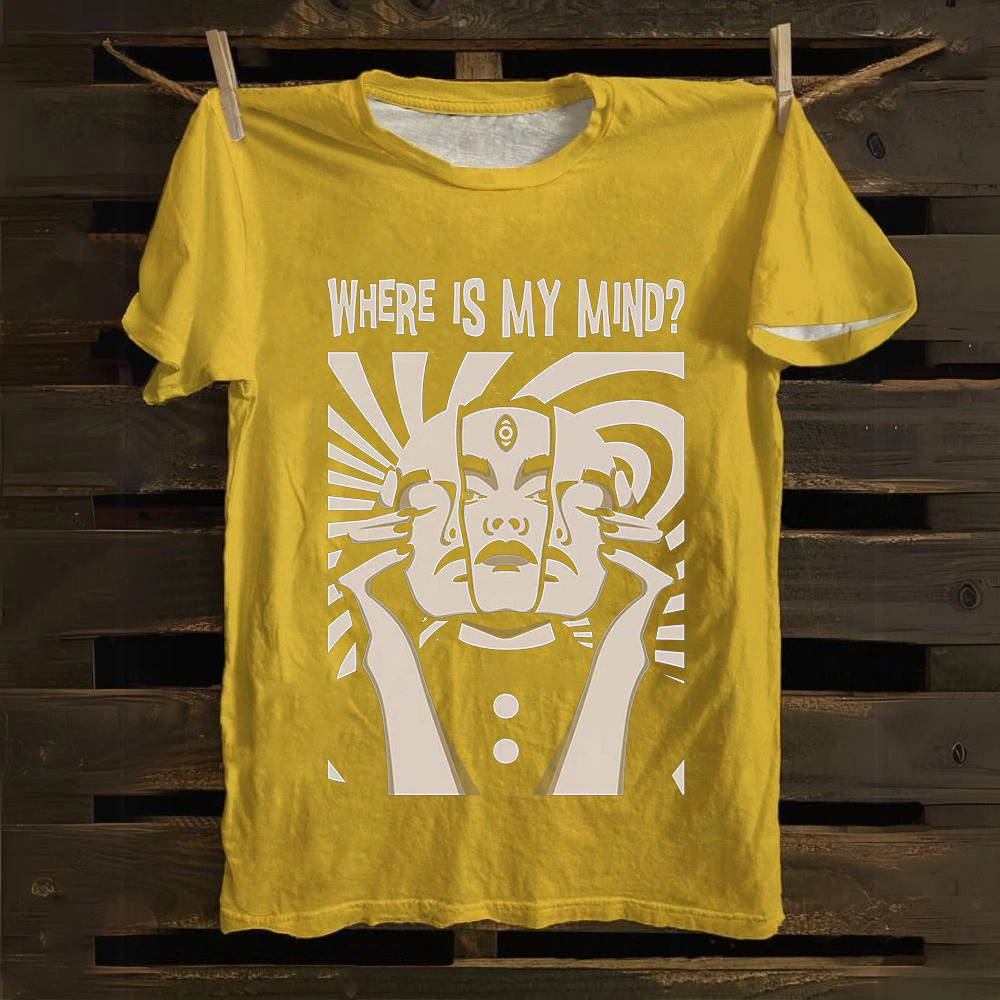 Vintage Pixies Where Is My Mind Cotton T-Shirt