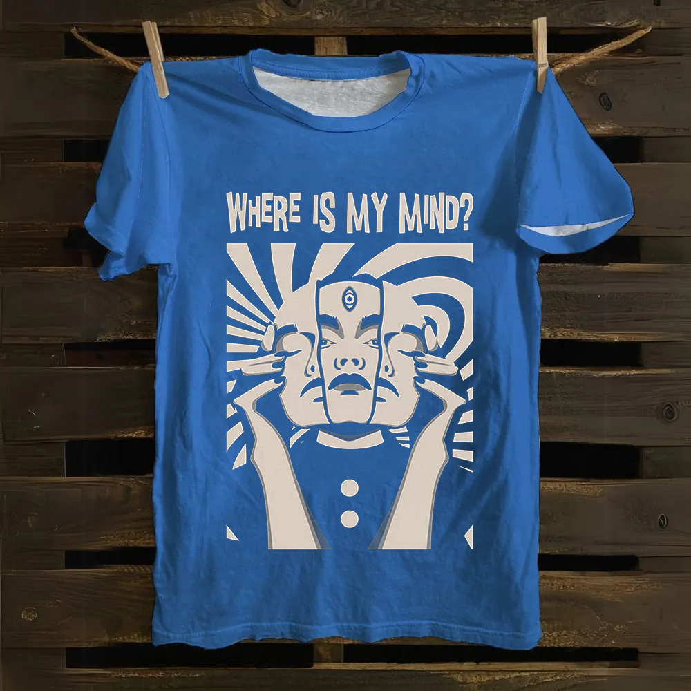 Vintage Pixies Where Is My Mind Cotton T-Shirt