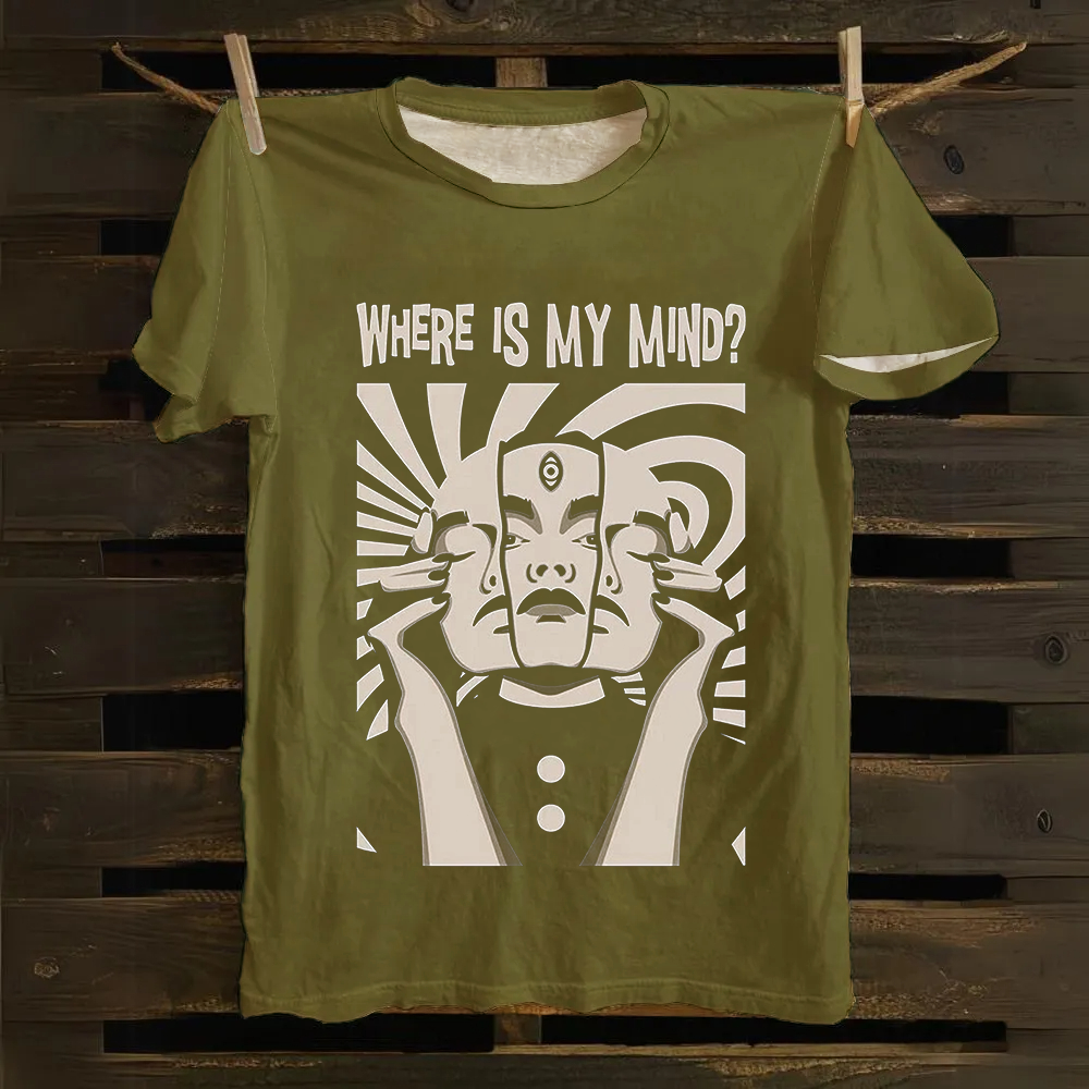 Vintage Pixies Where Is My Mind Cotton T-Shirt
